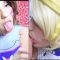 Claire Moon – D Va and Mercy Share a Cock