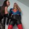 Villainess destroys Super Girl – Femdom, Beatdown